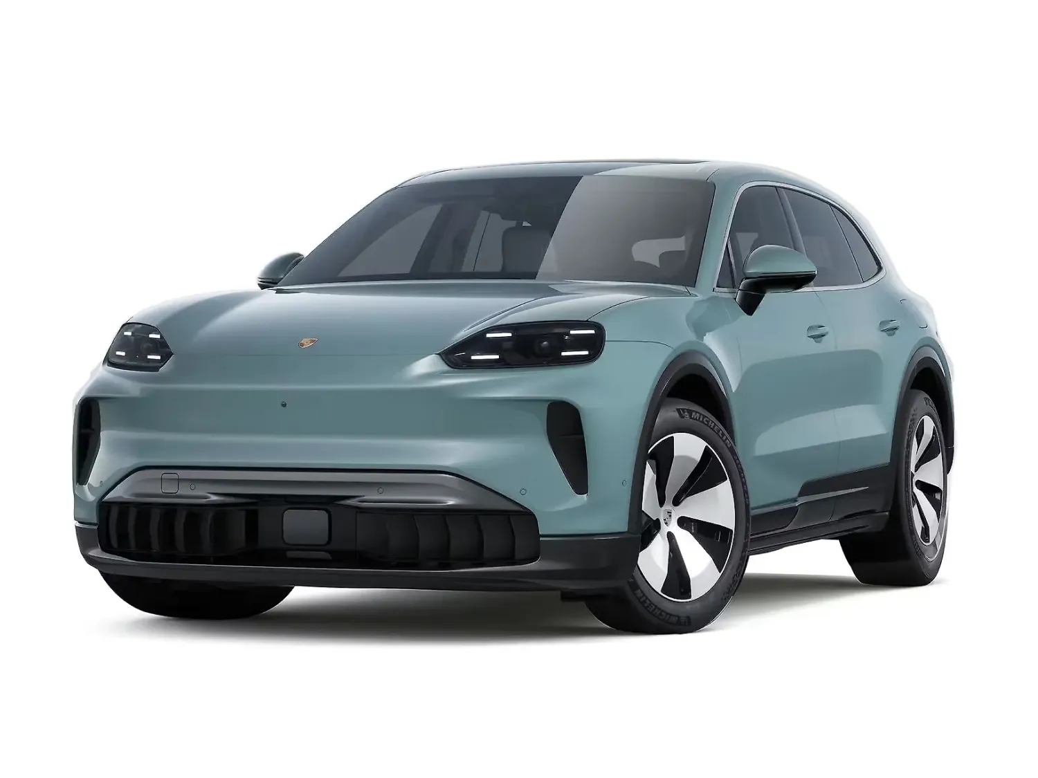 Porsche Cayenne Electric Mystic Green Metallic